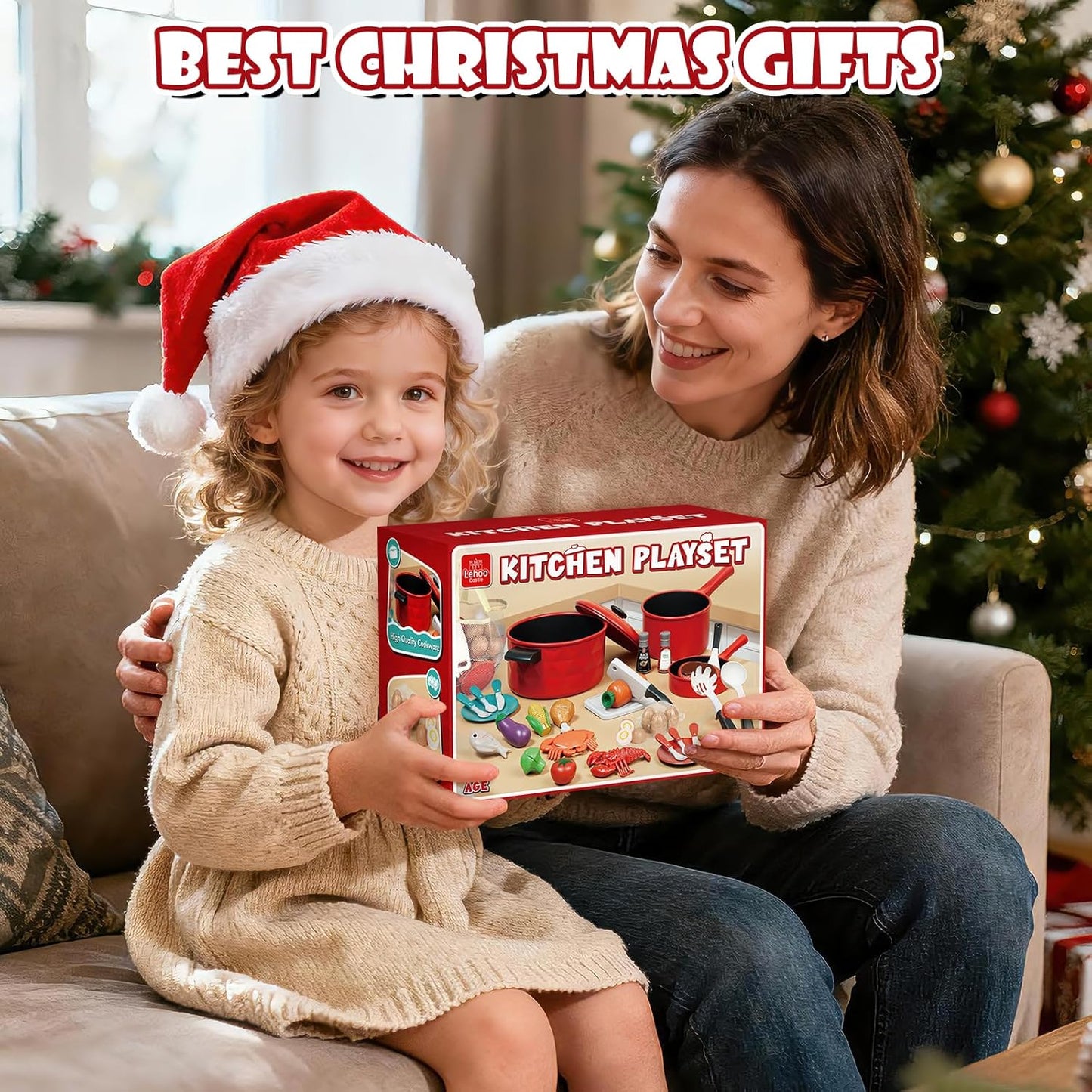 Play Kitchen Accessories, Play Food Sets for Children, Toy Kitchen Accessories for Toddlers 3+ Year Old, Toy Food for 3 Year Old Girl