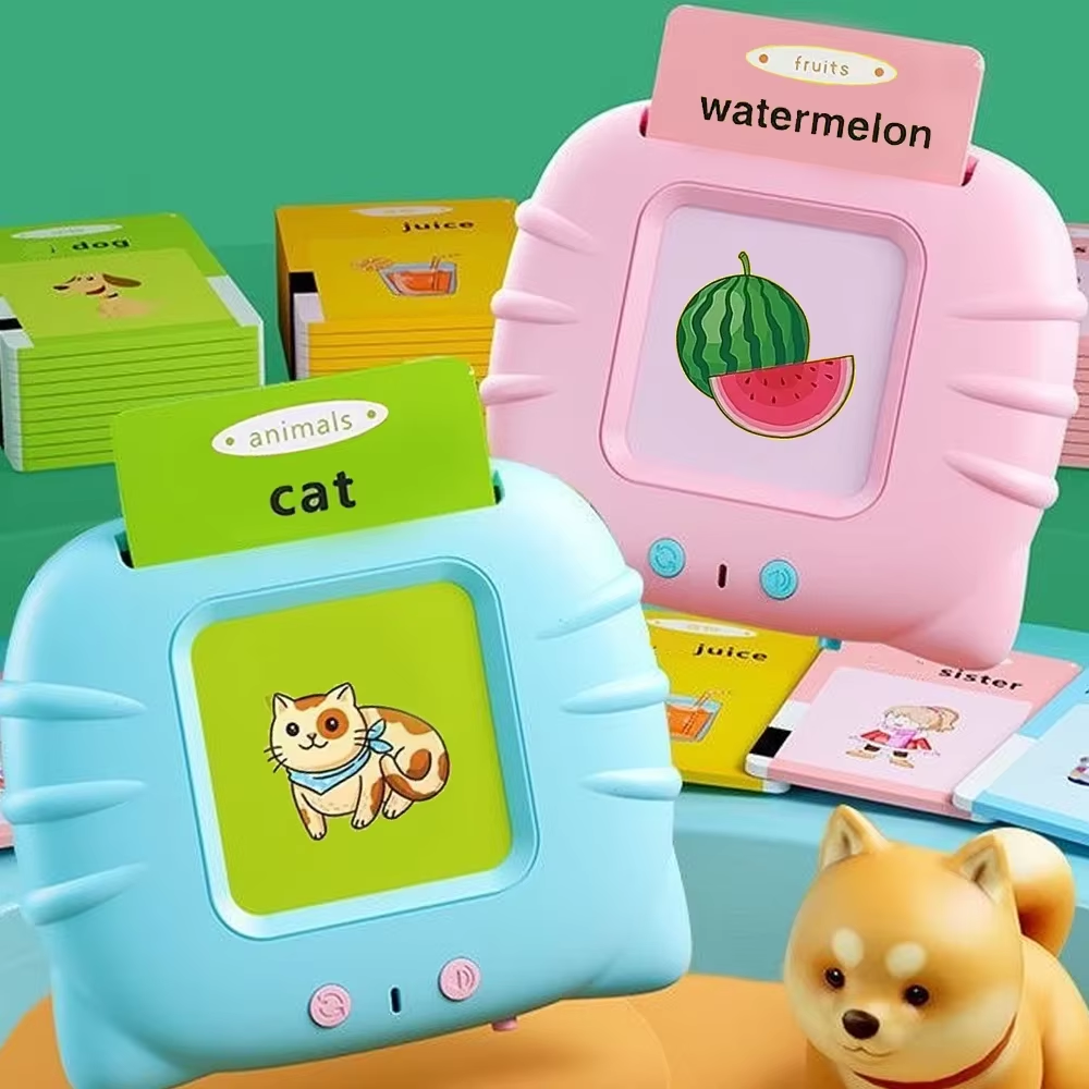 Engaging Early Education Flashcards - Interactive Talking Learning Toys for Preschool Kids - Perfect Electronic Audio Book Gift