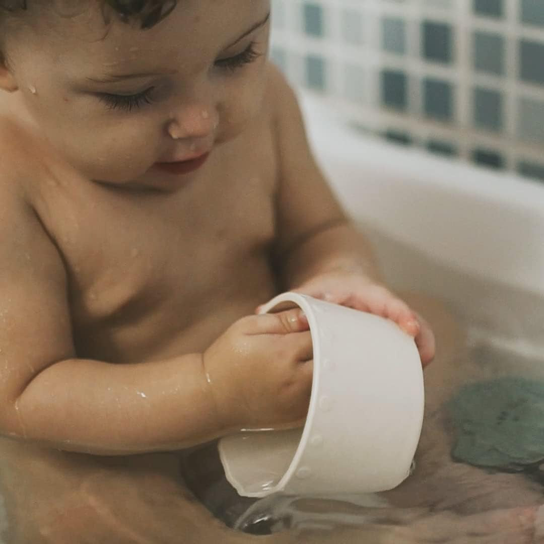 Moonkie Baby Stacking Cups Toy Silicone, Teething Toys for Baby, Early & Toys, 7